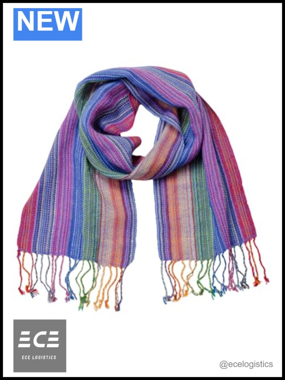 100% Alpaca Fiber Hand-Loomed Lightweight Scarf Hypoallergenic Soft